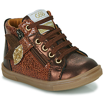 Shoes Girl High top trainers GBB VALA Brown