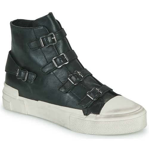 Shoes Women High top trainers Ash GANG Black / White