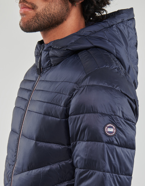 Jack & Jones JJEFLY PUFFER HOOD Marine