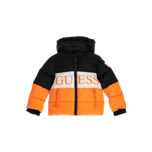 Clothing Children Duffel coats Guess N3BL02 Orange / Marine