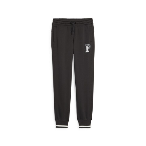 Clothing Boy Tracksuit bottoms Puma PUMA SQUAD SWEATPANTS FL CL B Black