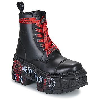 Shoes Mid boots New Rock M-WALL126CCT-C1 Black