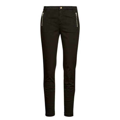 Clothing Women 5-pocket trousers Liu Jo MF3274 Black