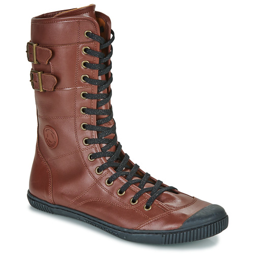 Shoes Women High top trainers Pataugas IRATIKO Brown