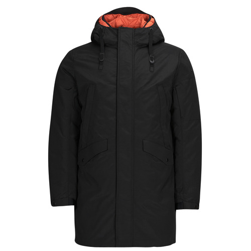 Clothing Men Parkas Geox M3628N-T3031-F9000 Black