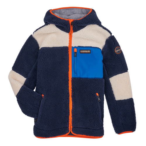 Clothing Children Fleeces Napapijri YUPIK Marine