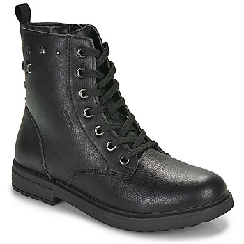 Shoes Girl Mid boots Geox J ECLAIR GIRL Black