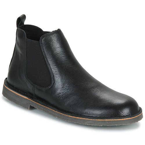 Shoes Children Mid boots Citrouille et Compagnie HOUVETTE Black