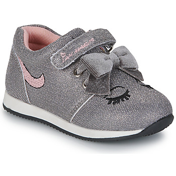 Shoes Girl Low top trainers Chicco FIONNERY Silver