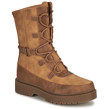 Shoes Women Mid boots Kimberfeel ELECTRA Brown