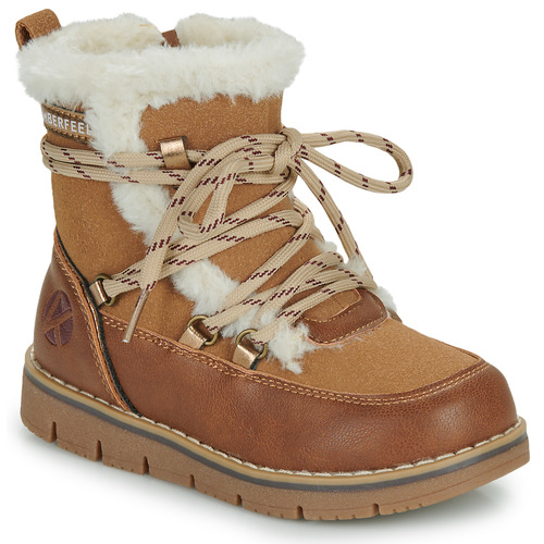 Shoes Girl Mid boots Kimberfeel SKADI Brown