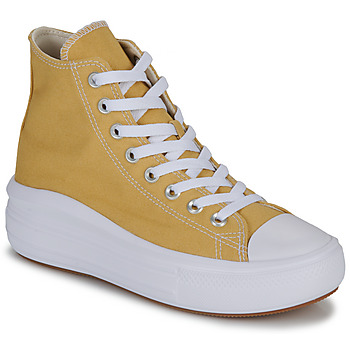 Shoes Women High top trainers Converse CHUCK TAYLOR ALL STAR MOVE PLATFORM SEASONAL COLOR Mustard