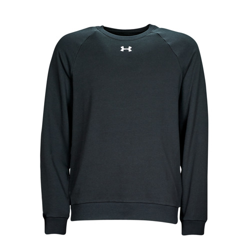 Clothing Men sweaters Under Armour Rival Fleece Crew Black / White