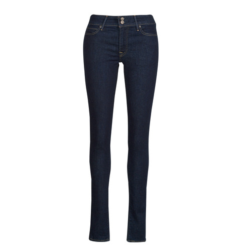 Clothing Women Skinny jeans Levi's 711 DOUBLE BUTTON Marine