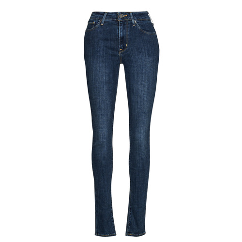 Clothing Women Skinny jeans Levi's 721 HIGH RISE SKINNY Blue