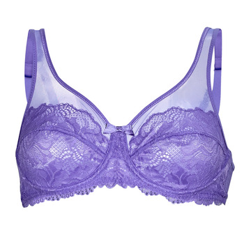 Underwear Women Underwire bras DIM GENEROUS ESSENTIEL Violet