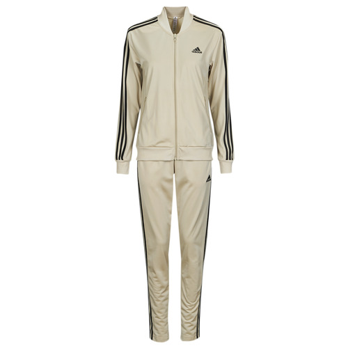 Clothing Women Tracksuits Adidas Sportswear 3S TR TS Beige / Black