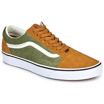 Shoes Men Low top trainers Vans Old Skool Kaki / Brown