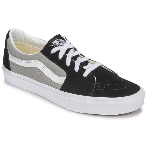 Shoes Men Low top trainers Vans SK8-Low Black / Grey