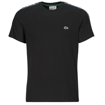 Clothing Men short-sleeved t-shirts Lacoste TH7404 Black