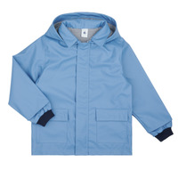 Clothing Children Parkas Petit Bateau MAURAINE Blue