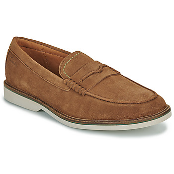 Shoes Men Loafers Clarks ATTICUS LTSLIP Brown