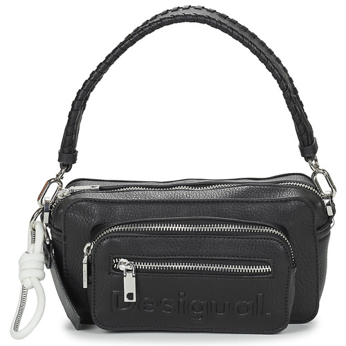 Bags Women Shoulder bags Desigual HALF LOGO 24 CAMBRIDGE Black