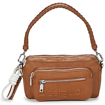 Bags Women Shoulder bags Desigual HALF LOGO 24 CAMBRIDGE Cognac