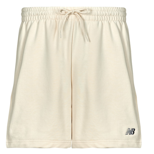 Clothing Men Shorts / Bermudas New Balance FLEECE SHORT Beige