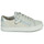 Shoes Girl Low top trainers Geox JR KILWI GIRL White / Silver