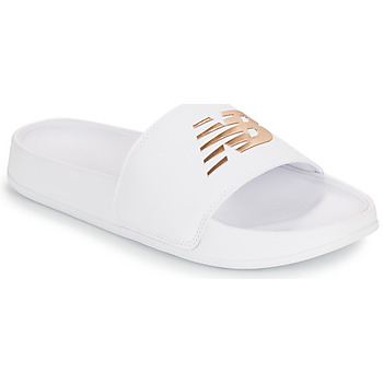 Shoes Women Sliders New Balance 200 White / Gold