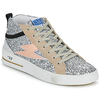 Shoes Women High top trainers Semerdjian GIBRA Silver