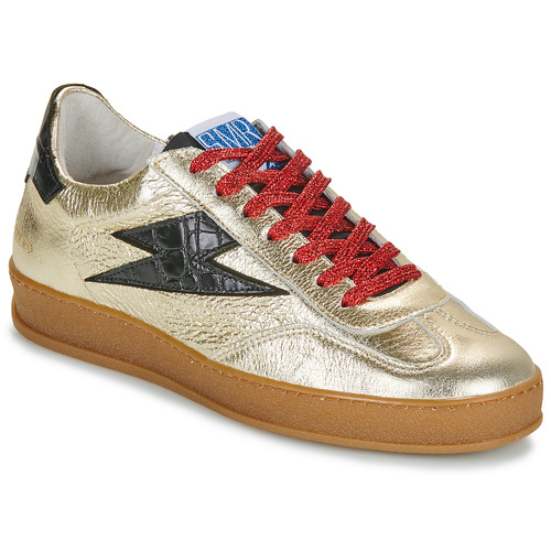 Shoes Women Low top trainers Semerdjian RISY Gold