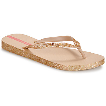 Shoes Women Flip flops Ipanema MAXI GLOW FEM Beige / Gold