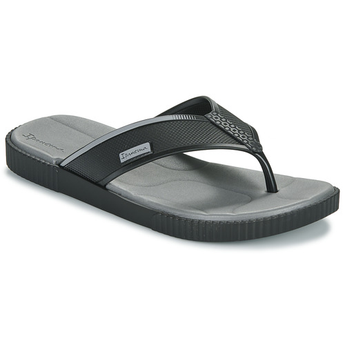 Shoes Men Flip flops Ipanema VINTAGE AD Black / Grey