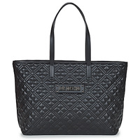 Bags Women Shopper bags Love Moschino QUILTED BAG JC4166 Black / Gunmetal