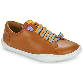 Shoes Children Low top trainers Camper PEU Cognac