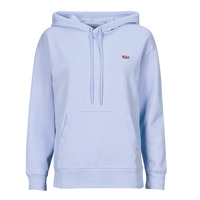 Clothing Women sweaters Levi's STANDARD HOODIE Blue