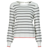 Clothing Women jumpers Vero Moda VMALMA White / Black