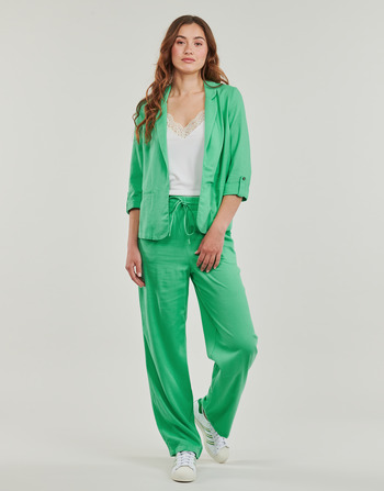 Clothing Women Wide leg / Harem trousers Vero Moda VMJESMILO  Green