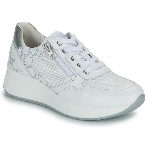 Shoes Women Low top trainers NeroGiardini E409840D White / Silver