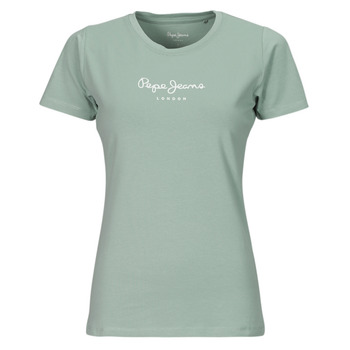 Clothing Women short-sleeved t-shirts Pepe jeans NEW VIRGINIA SS N Green