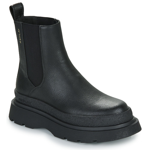 Shoes Women Mid boots Replay ARTIC BLOCK Black