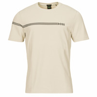 Clothing Men short-sleeved t-shirts BOSS Tee 5 Beige