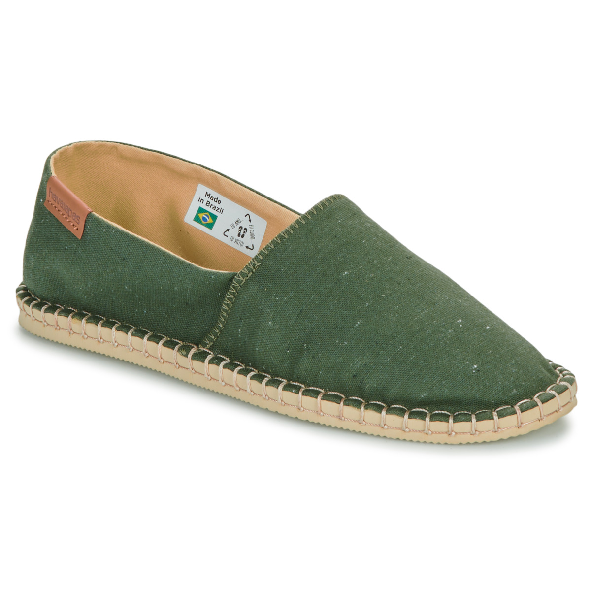 Shoes Espadrilles Havaianas ORIGINE IV Kaki