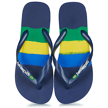 Shoes Men Flip flops Havaianas BRASIL TECH Marine