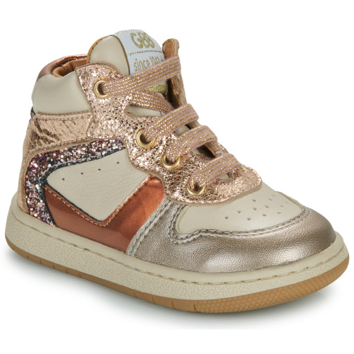 Shoes Girl High top trainers GBB NELIA Beige