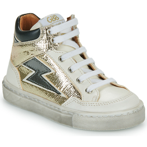 Shoes Girl High top trainers GBB DORES White