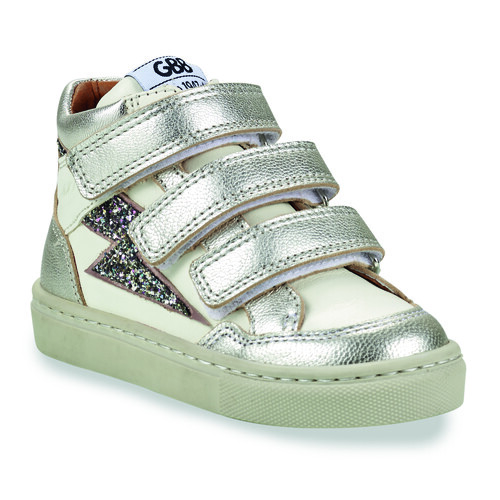 Shoes Girl High top trainers GBB KATIA White