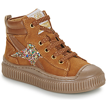 Shoes Girl High top trainers GBB OTILIA Brown